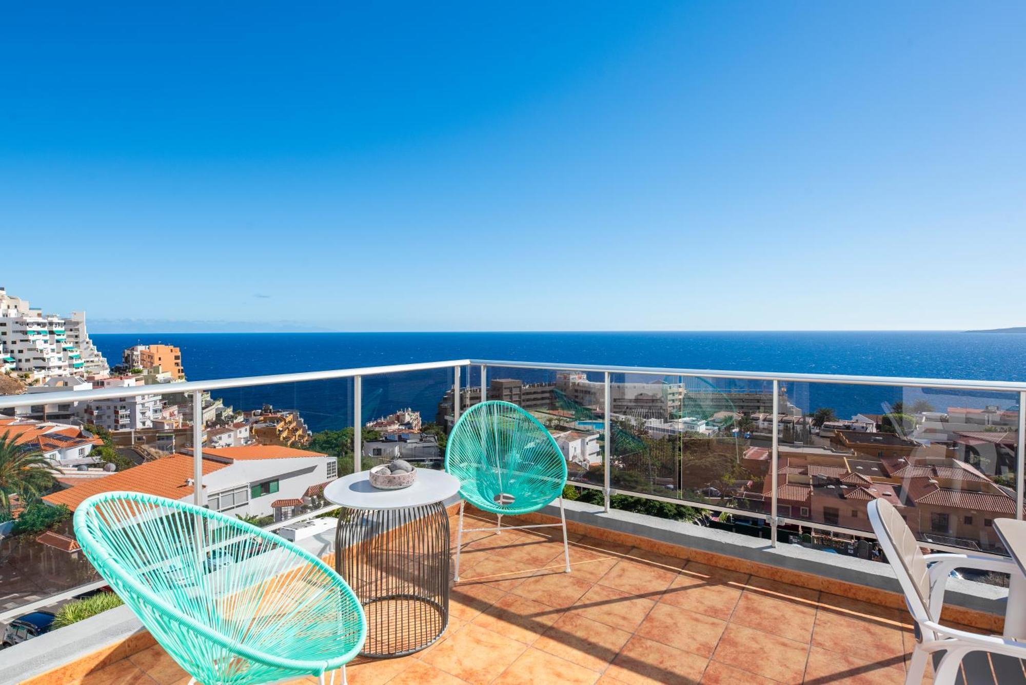 Boutique Apartment With Bbq Terrace And Ocean Views Tabaiba ภายนอก รูปภาพ