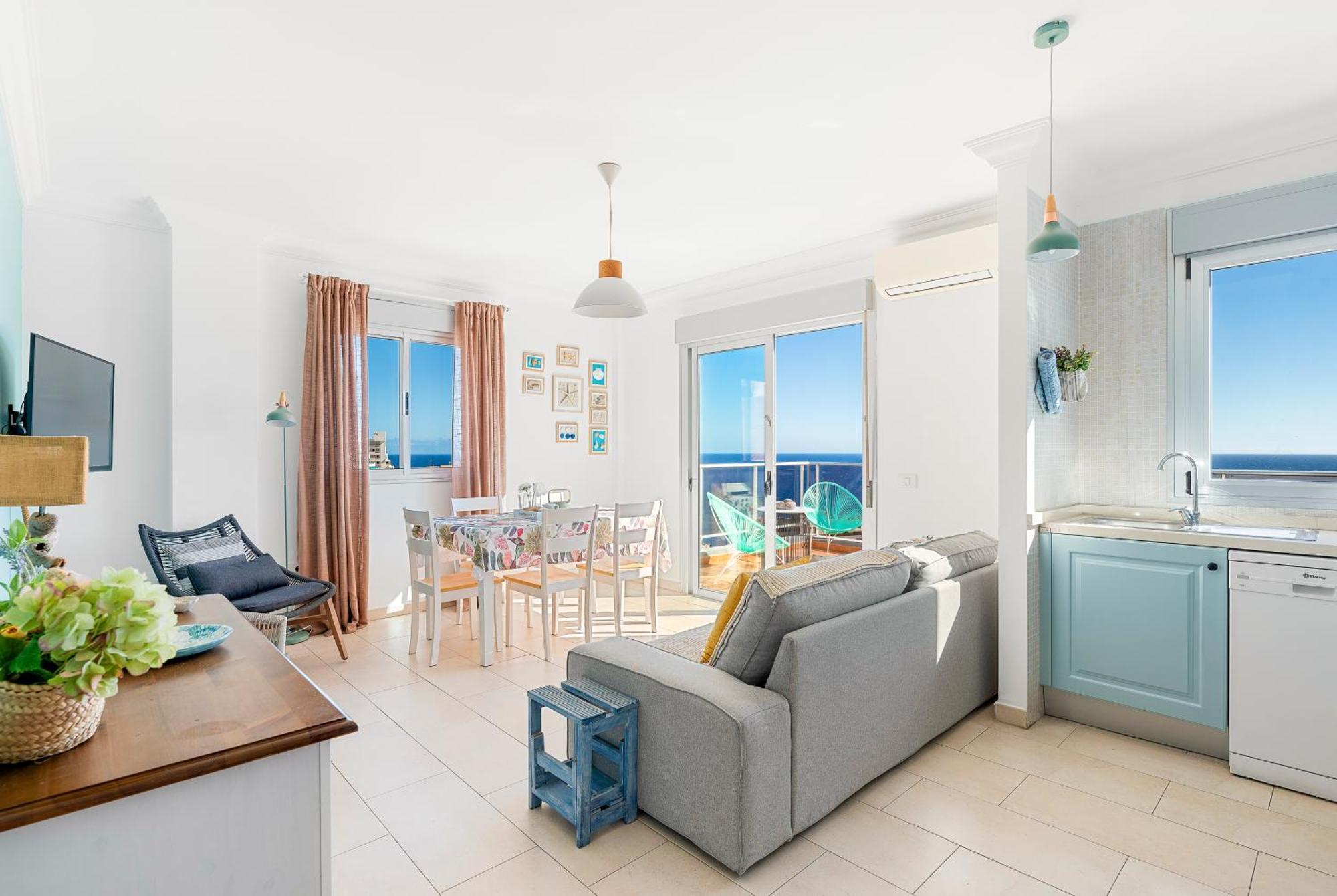 Boutique Apartment With Bbq Terrace And Ocean Views Tabaiba ภายนอก รูปภาพ