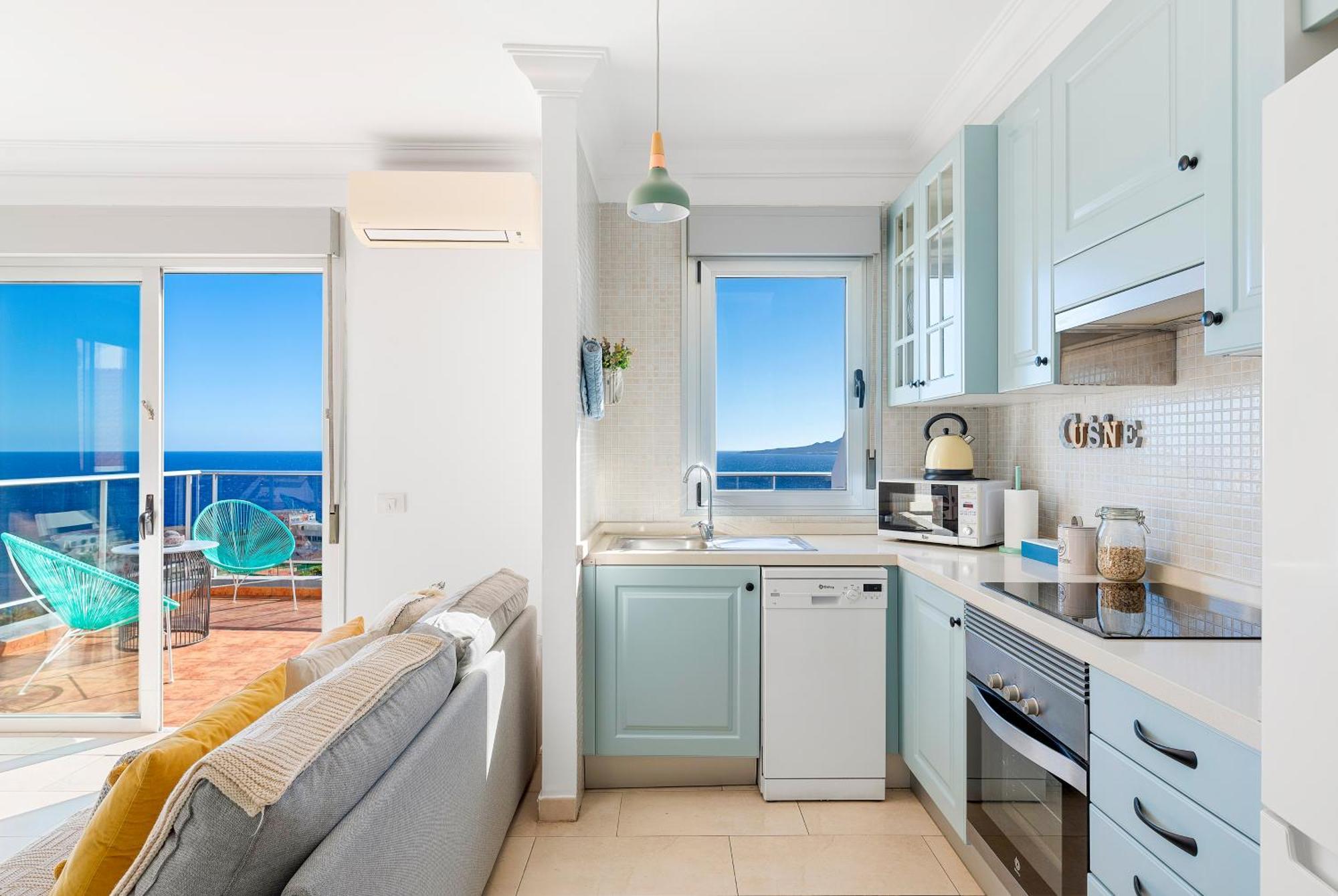 Boutique Apartment With Bbq Terrace And Ocean Views Tabaiba ภายนอก รูปภาพ