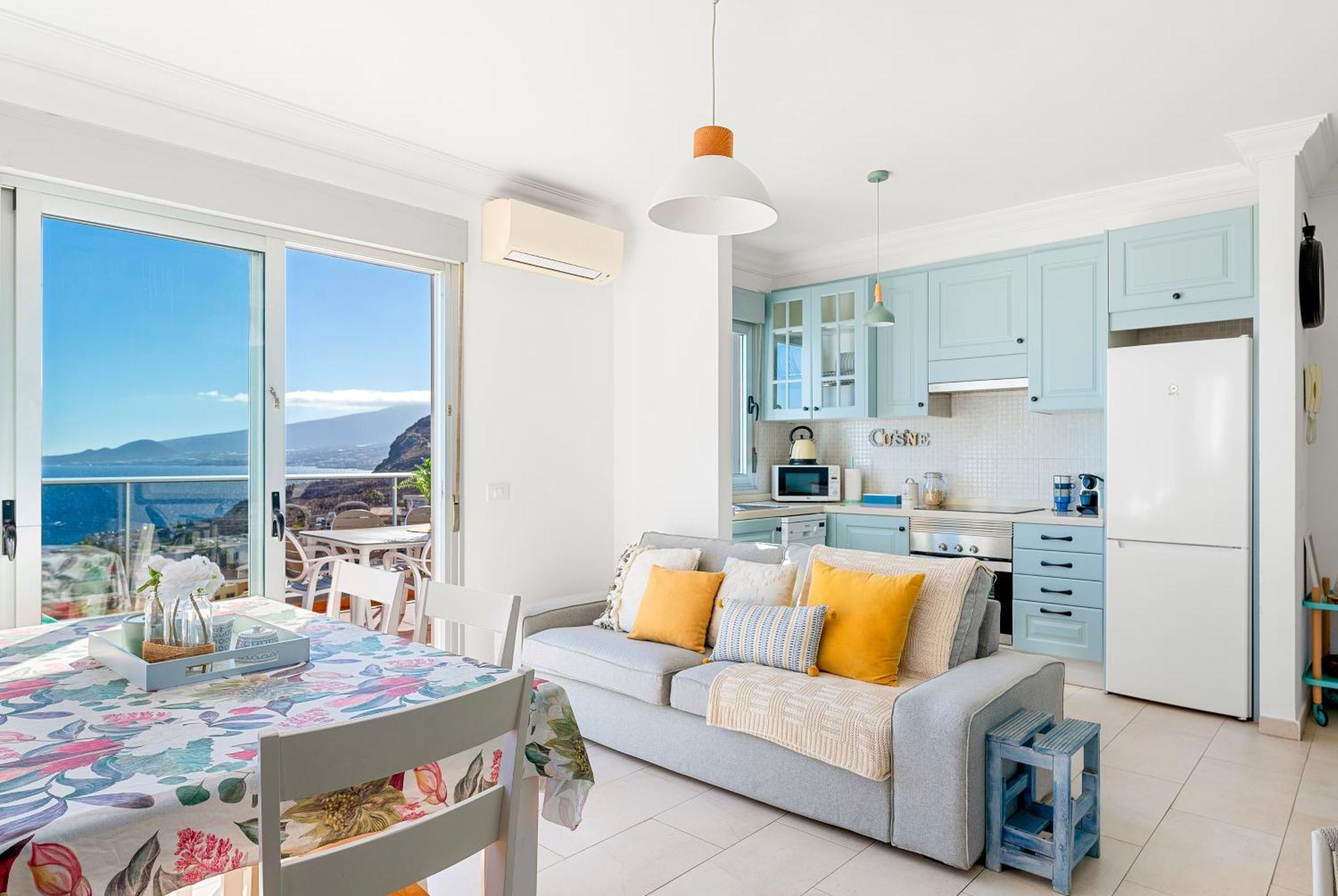 Boutique Apartment With Bbq Terrace And Ocean Views Tabaiba ภายนอก รูปภาพ